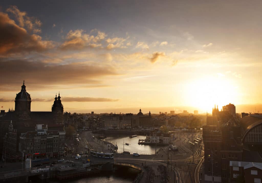 De stad Amsterdam