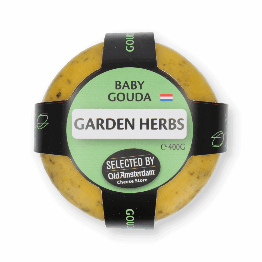 Baby Gouda Garden Herbs