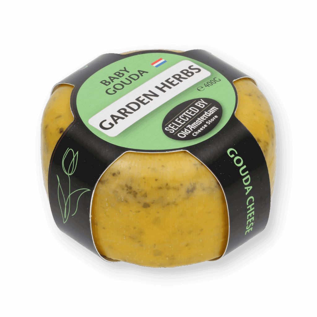 Baby Gouda Garden Herbs