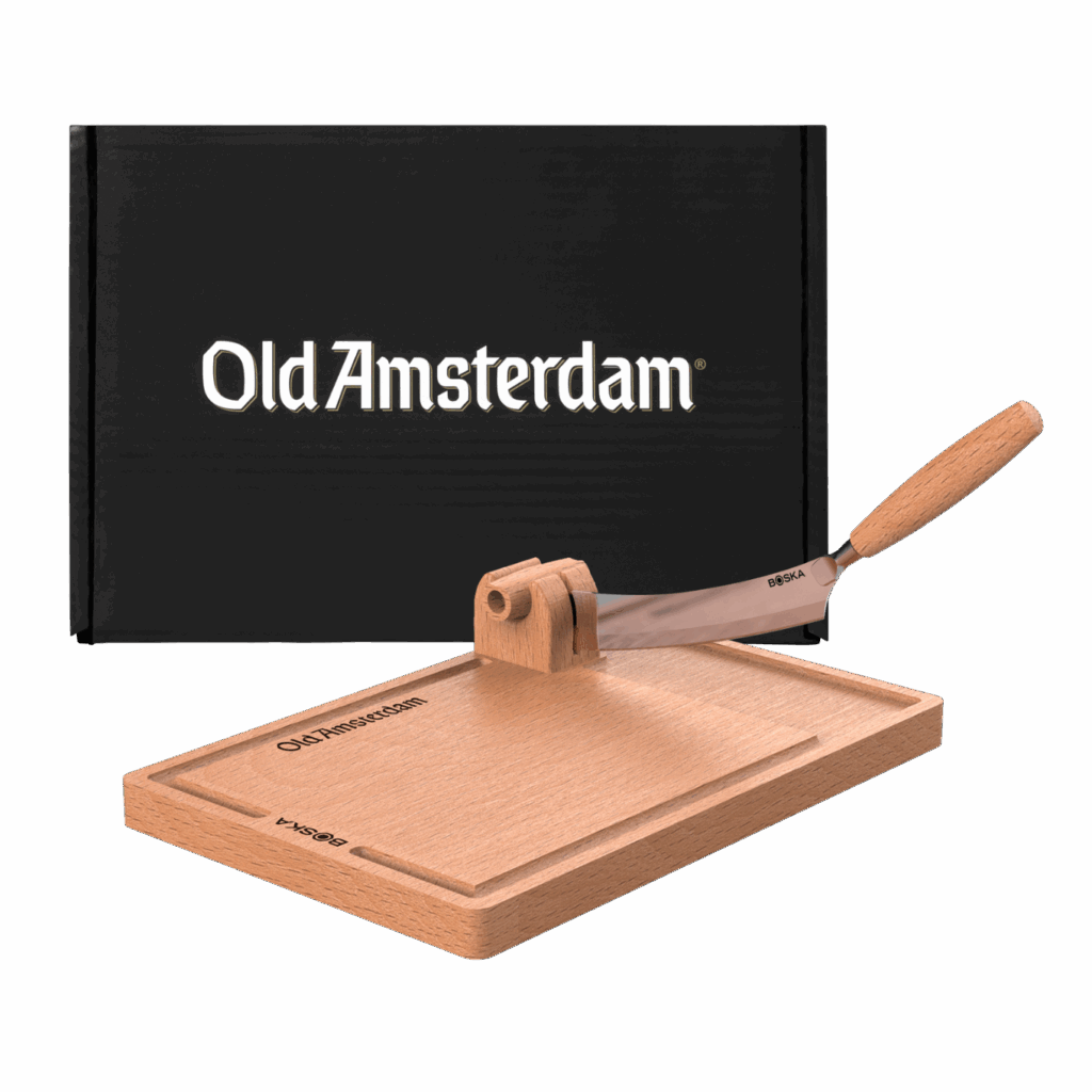 Old Amsterdam Kaasplank met mes