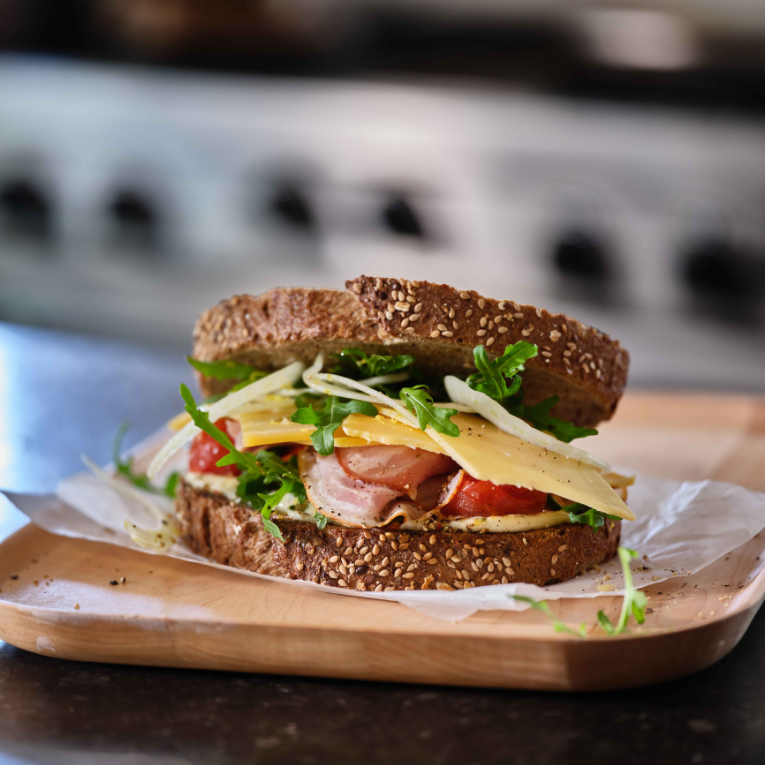 Porchetta sandwich