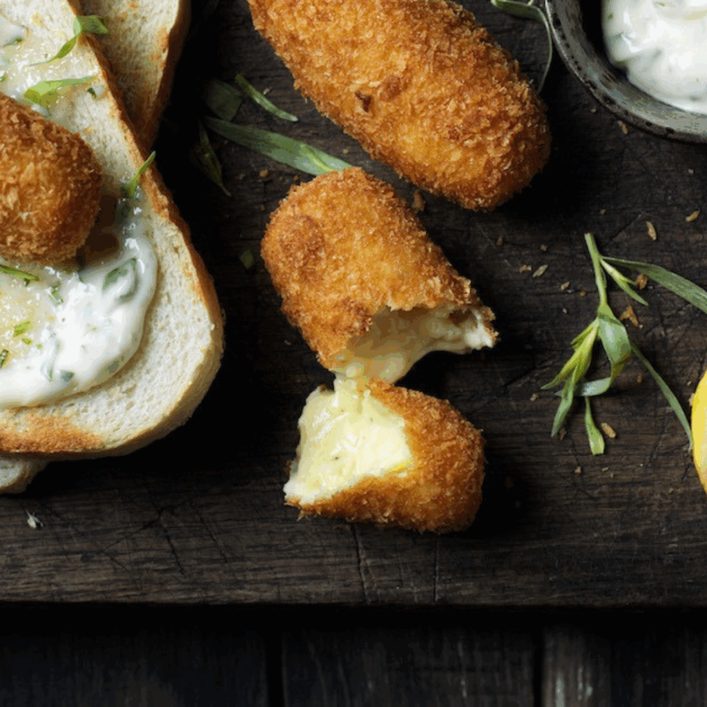 Old Amsterdam Kroketten met Curry & Dragon Mayonaise