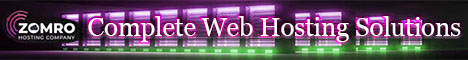 Zomro Complete Web Hosting Solutions